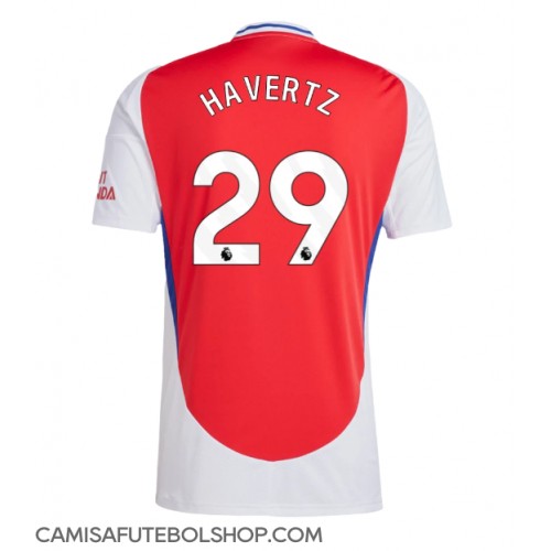 Camisa de time de futebol Arsenal Kai Havertz #29 Replicas 1º Equipamento 2024-25 Manga Curta